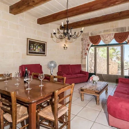 Ferienhaus The Palms - Farmhouse With Private Pool In Island Of Gozo Nadur